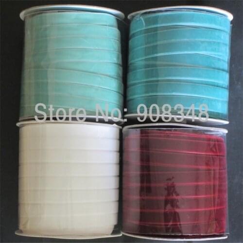 1/2'' 12mm None-Elastic nylon single faced velvet ribbon velour webbing headband Hair band accessories 240 colors V12