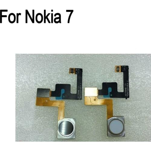 Fingerprint Finger sensor keypad home return button Flex Cab For Nokia 7 Fingerprint identification cable For Nokia7
