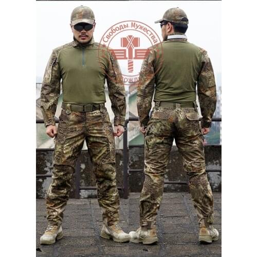 Chiefs RattlesnakePro. BDU combat shirt & tactical pants in mandrake / highlander / typhon / nomad camouflage hunting clothes