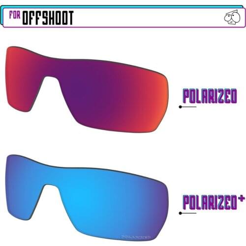 EZReplace Polarized Replacement Lenses for - Oakley Offshoot Sunglasses - BlueP Plus-MidnightP