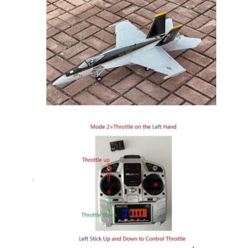 RTF Electric RC plane EDF Jet Freewing F18 64mm EDF Ready To Fly