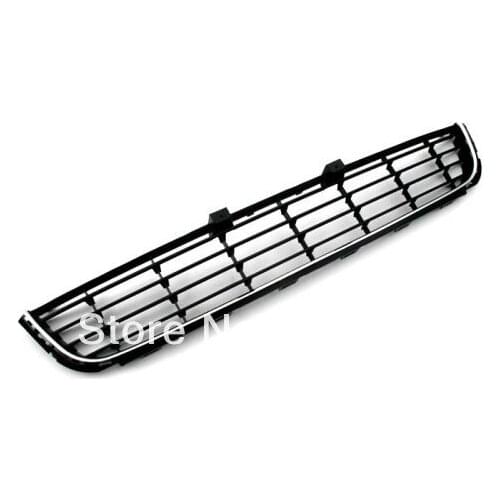 Car Styling Chrome Front Bumper Center Lower Cooling Grille Insert For Volkswagen For VW Golf MK6