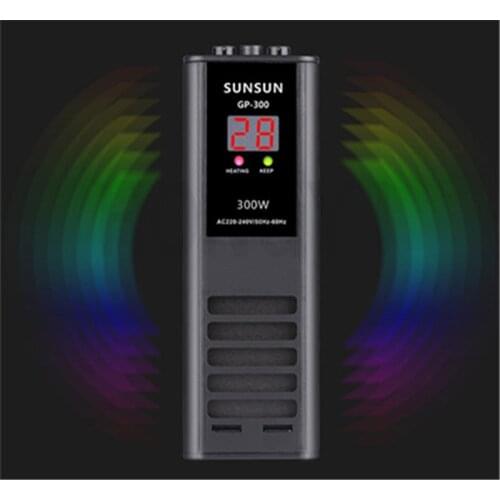 SUNSUN 1 piece 220-240V GP-50/100/300/500/800/1000 PTC fish tank heater automatic constant temperature explosion proof warmer
