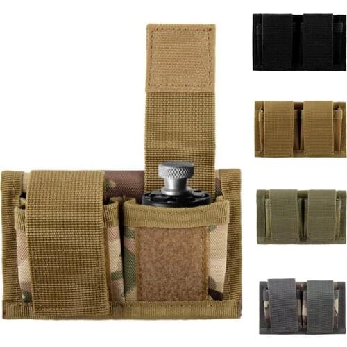 CQC Tactical Molle Double Speed Loader Pouch Mag Holder Universal Hunting Revolver Clip Holster Molle Pouch