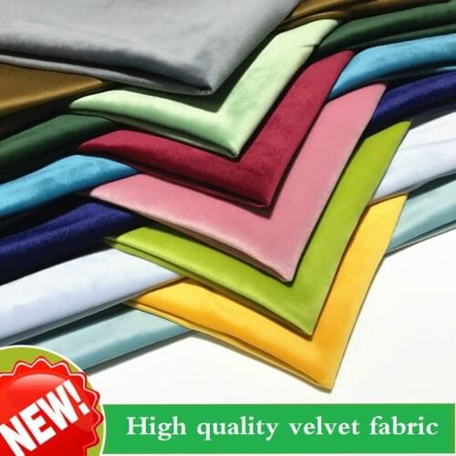 100cmx150cm Velvet Fabric Thick Dutch Velvet Solid Color Plush Fabric Sofa Pillow Home DecorationDIY ApparelSewing Velvet Fabric
