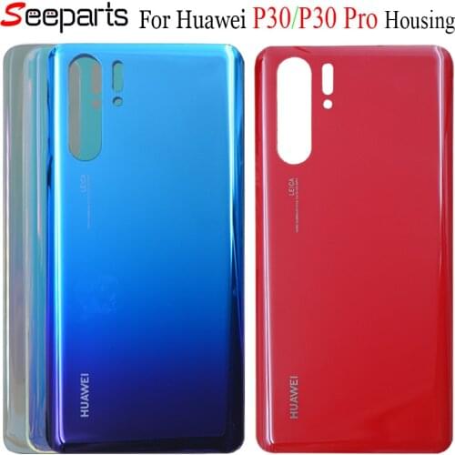 HUAWEI P30 Pro Back Battery Cover Glass Panel Housing Cover Huawei P30 Pro VOG L04 Battery cover P30 Housing case Replacement