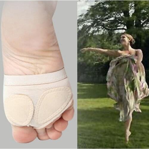 1 Pair Girls Women Belly Ballet Half Shoes Split Soft Sole Paw Dance Feet Protection Toe Pad well WH998