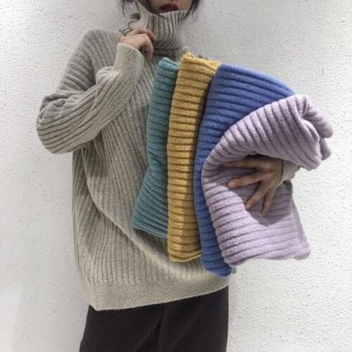 BeeHouse woman sweaters mulher blusas sueter turtleneck feminino camisola feminina sueteres de mujer korean winter sweater women