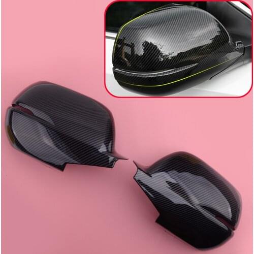 1 Pair Car Rearview Side Mirror Cover Trim ABS Fit for Honda CRV CR-V 2012 2013 2014 2015 2016 2017 2018 2019 2020