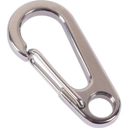 1pcs Titanium alloy quick hanging buckle Keychain carabiner titanium hanging buckle 25mm / 32mm / 42mm