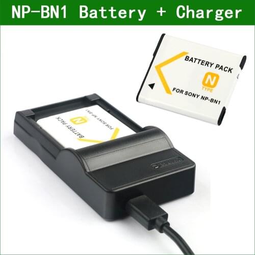 NP-BN1 NP BN1 NPBN1 Digital Camera Battery + Charger for Sony DSC WX170 QX100 W710 W360 W380 W390 W730 W800 QX30 W650 W670