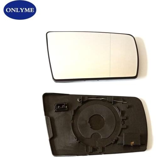 Car heated convex wide angle white mirror glass for MERCEDES BENZ C W202 (1993-2000) E W210 (95-99) S W140 (91-98)