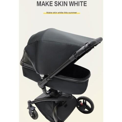 Baby Sunshade Stroller Cover Waterproof UV Protection Canopy Sun Protector Sun Visor for Pram Pushchair