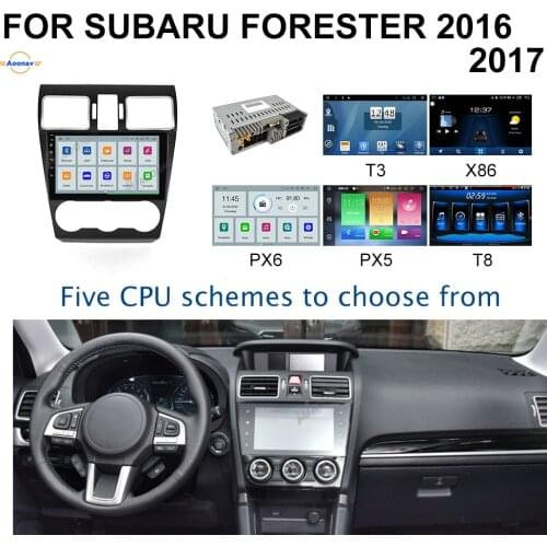 Double Din 2DIN Android 10.0 Car radio FOR SUBARU FORESTER 2016 2017 car stereo autoradio auto audio head unit GPS navigation