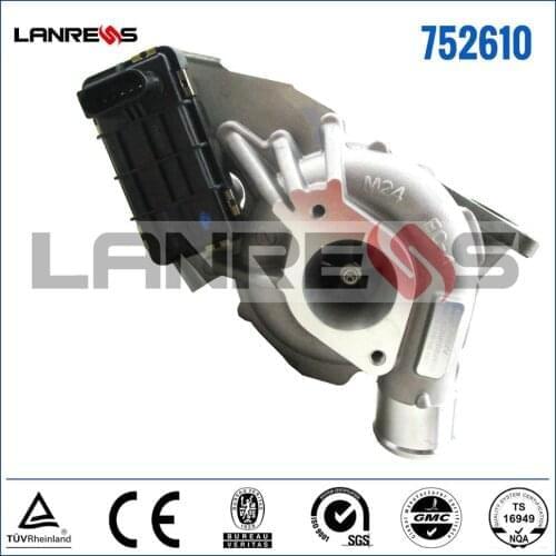 Electric Turbocharger Turbo Cartridge CHRA for Transit Defender GTA2052V DuraTorq Puma 752610 752610-0009