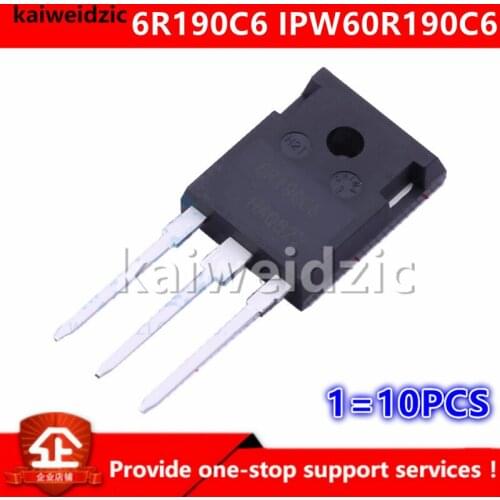 Kaiweikdic New imported original IPW60R190C6 6R190C6 TO-247 20A600V High current and high power MOSFET Integrated circuit