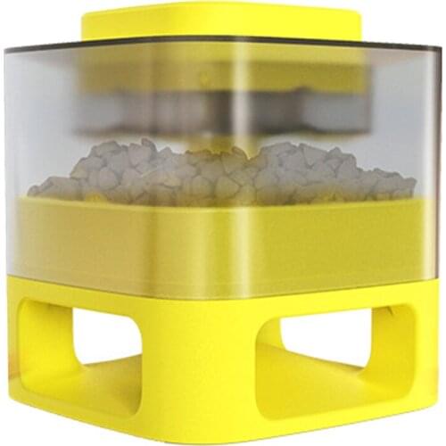 Pet Feeder Toys Press Pops Out Food Dog Leaky Toy for Pet Increases IQ Interactive Food Dispensing Dog