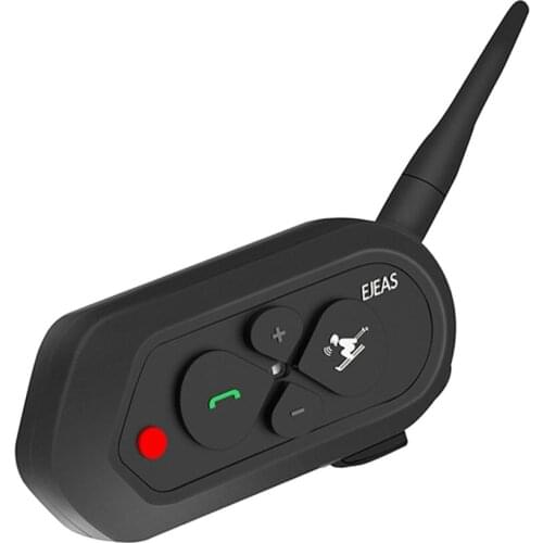 Motorcycle Intercom Bluetooth Motorbike Music Interphone for Helmet SKI10