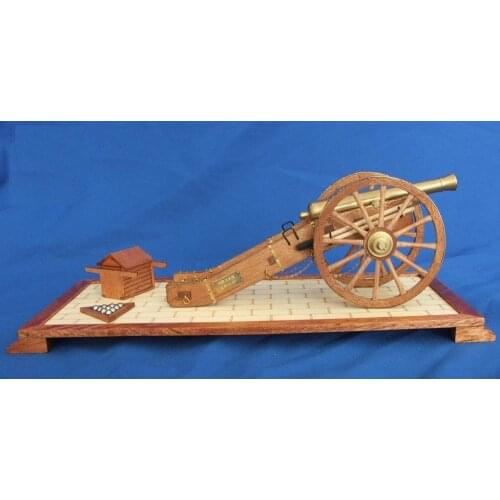 12 pound Napoleon field gun scene model building kit