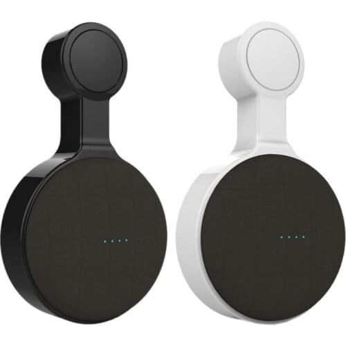 Hot Outlet Wall Mount Stand Hanger For Google Home Mini Voice Assistants, Compact Holder Case Plug In Kitchen Bathroom Bedroom