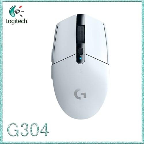 Logitech 2018 New G304 Wireless Gaming Mouse Super Gaming Mouse HERO Sensor Optical 2.4Hz 12000 DPI for Mouse Gamer LIGHTSPEED