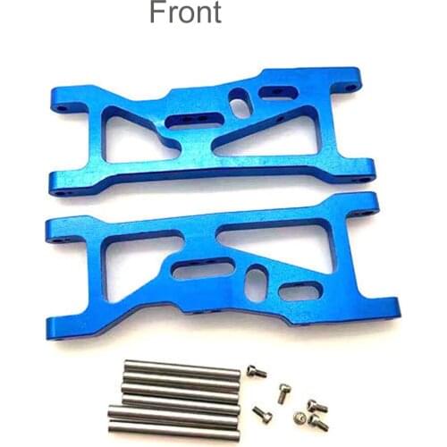 Upgrade Front Rear Lower Swing Arm Set Aluminum Spare parts For 1/10 Losi 22S 2WD SCT RC Truck Car Repair parts Replacement