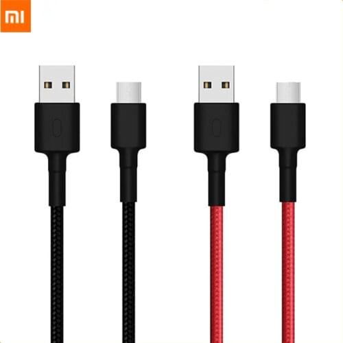 Original XiaoMi USB-C Charging Cable Data Cable Braided Wire Version 100cm High-Strength Fiber Weave Strong and Durable