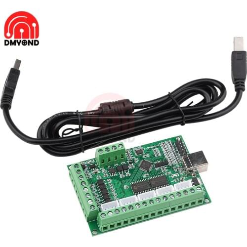 MACH3 V2.1 Five-axis engraving machine motherboard Stepper motor drive interface board cnc Motion control card 5 axis
