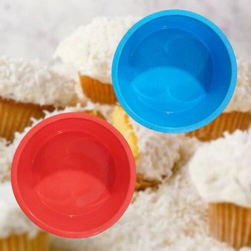 Silicone Cake Mold 4 Inch Round Baking Pan for DIY Mousse Cake Chocolate Bread Pastry Mold Handmade Soap Mould Kitchen Bakeware