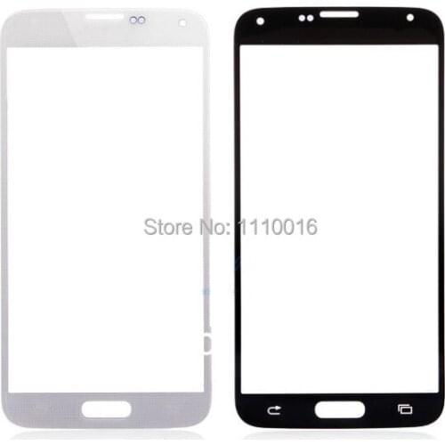 Grade Brand New White/Black Glass Lens Screen Replacement For samsung S5