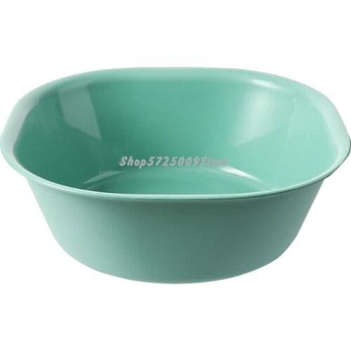 Square Thickened Plastic Basin Wash Basin Baby Small Face Multifunctional Household Dormitory Plastic Wash Basin Wash Basin