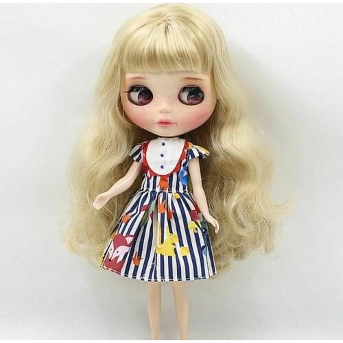 [wamami] Suitable For 12" Neo Doll Doll Lace Striped Dress Clothes