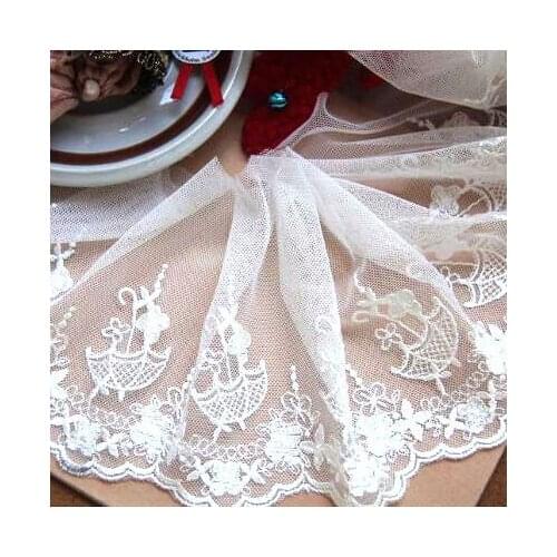 1yard/lot Width:11cm Exquisite Palace umbrella lace Embroidery Handmade Sewing Accessories Decorative (ss-2041)