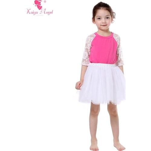 Girls Tutu White Tutu Skirt Summer Pettiskirts For Baby Girls Kids Tulle Skirt Party Clothes 1-9T Kids Clothes