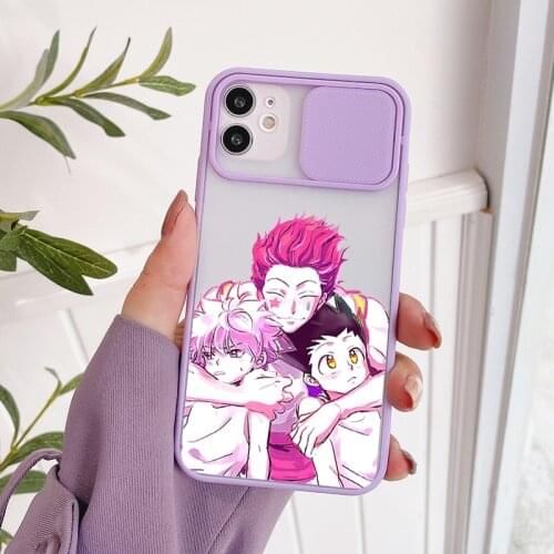 Phone Cases for IPhone 11 12 Pro Max 8 7 6 Plus XR XS X SE Camera Lens Protection Capa Hunter HXH Anime Hunter X Hunter 3 Covers