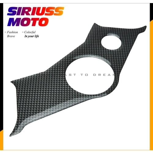 Motorcycle Carbon Fiber Pattern Top Triple Clamp Yoke Sticker case for YAMAHA YZF600 R6 2003 2004 2005