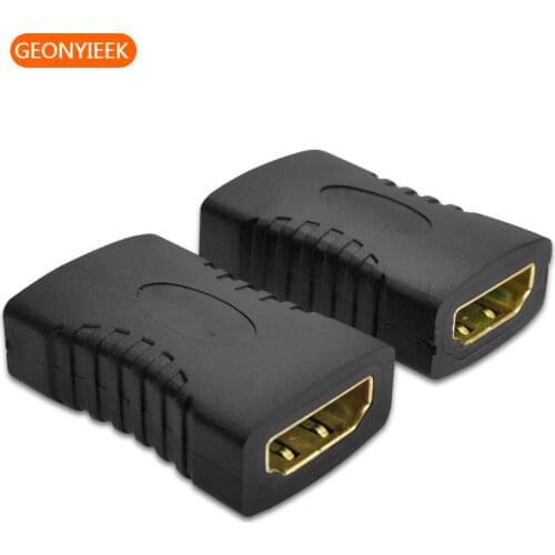 HDMI to HDMI compatible Female Connector Extender HDMI Cable Cord Extension Adapter Converter 1080P