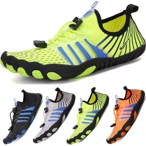Elastic Quick Dry Aqua Shoes Plus Size Nonslip Sneakers Women Men Water Shoes Breathable Footwear Light Surfing Beach Sneakers