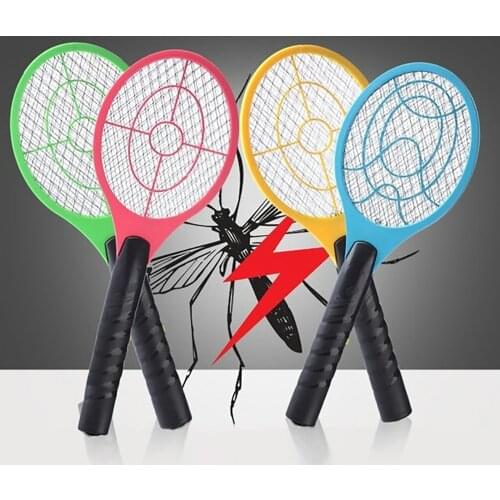 Mosquito Swatter Killer Handheld Racket Insect Fly Bug Wasp Fly Swatter Electric Tennis Bat Bug Racket Killer For Home Random p1