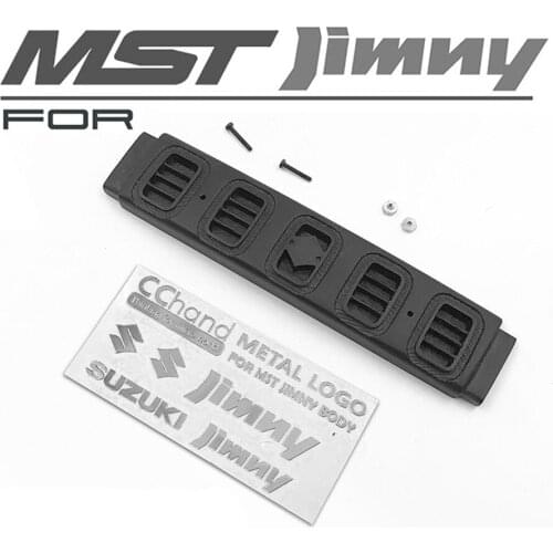 Rc Toys Car 3D Grills With Logo Stickers Assembly For MST CFX JIMNY Remote Control Toy Upgrade Accessories