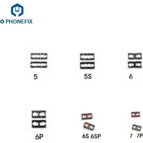 Battery FPC Connector Clip Plug Terminal Logic Board for IPhone 5 6 7 7P 8 8P X XS MAX Motherboard Battery Buckle Contactor
