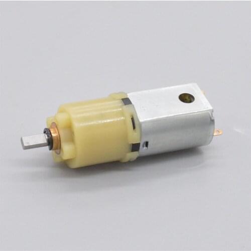 Metal Micro DC12V 60 RPM Geared Motor Gear 130 of The Planetary Gear Motor Torque Transfer