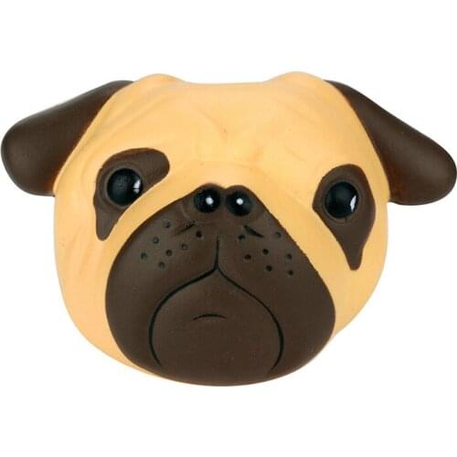 Kawaii Dog Face Bread Squishy Slow Rising PU Toys Phone Strap Charm Pendant Squishes soft Scented Kid Toy Gift 11*8CM
