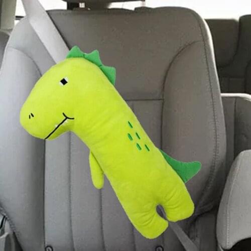 Car Safety Seat Belt Shoulder Cover Pad Cartoon Animals Soft Plush Cushion Children Kids Seat Belt Padding Car Interior Decal
