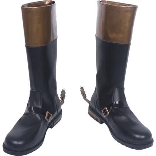 Gaston Cosplay Boots Custom Made Shoes Any Size for Adults and Kids