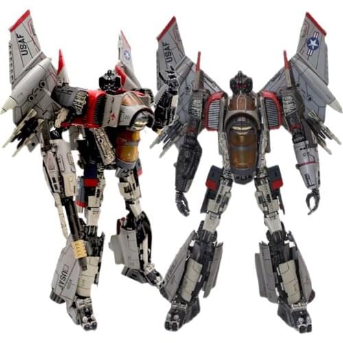 Thunder Warrior SX01 SX-01 G1 Starscream Blitzwing Plane Model KO SPL55 Transformation Action Figure Robot Toys