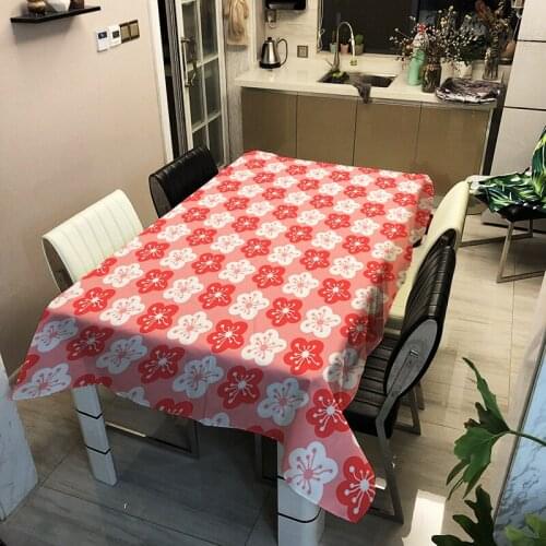 Waterproof Tablecloth Wedding Tablecloth Rectangular Tablecloth Table Covers Home Dining Tea Table Decoration nappe de table