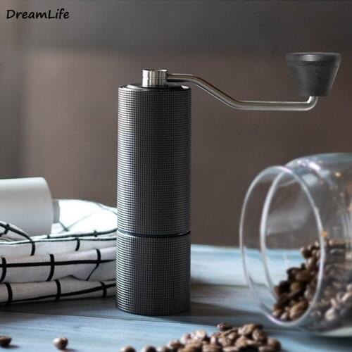 High Quality Upgrade Chestnut C2 Aluminum Manual Coffee Grinder Stainless Steel Burr Grinder Mini Coffee Milling Kitchen Tools