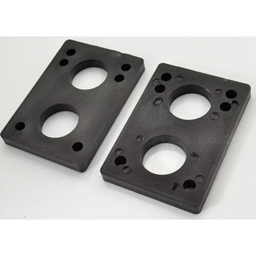 2PCS/lot 8mm Skateboard Longboard Shock Proof Parts ABS Riser Pad