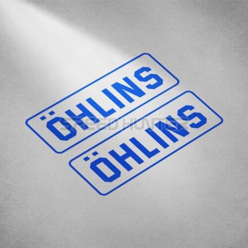 2x Locomotive Suspension Modification Motorcycle Dirt Bike Stickers Car Auto Truck Vans Window Body Decal